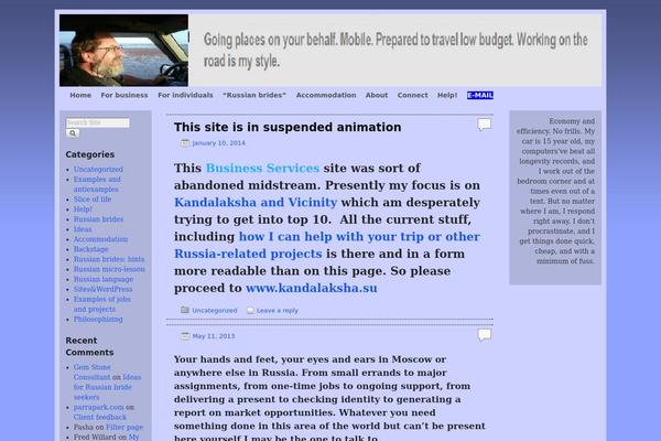 Divi theme site design template sample
