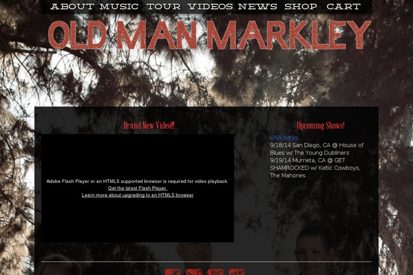 oldmanmarkley.com site used Oldmanmarkley2