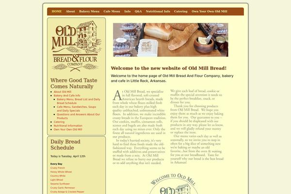 oldmillbread.com site used 2010 Weaver