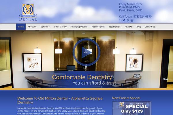 Dental-affiliate-bootstrap theme site design template sample