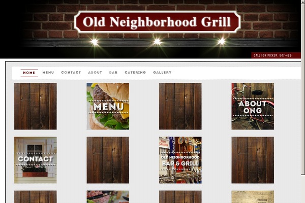 oldneighborhoodgrill.org site used Red Train