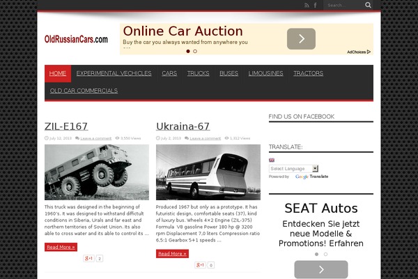 oldrussiancars.com site used Jarida2