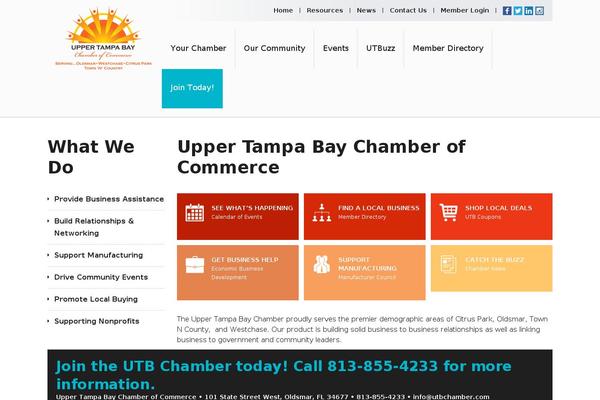 oldsmarchamber.com site used Theme48548