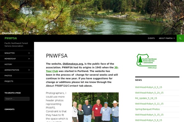 Site using Easy Table plugin