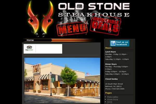 oldstonesteakhouse.com site used Vintagebleau