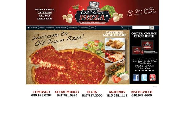 oldtownpizzaco.com site used Oldtownpizzaco