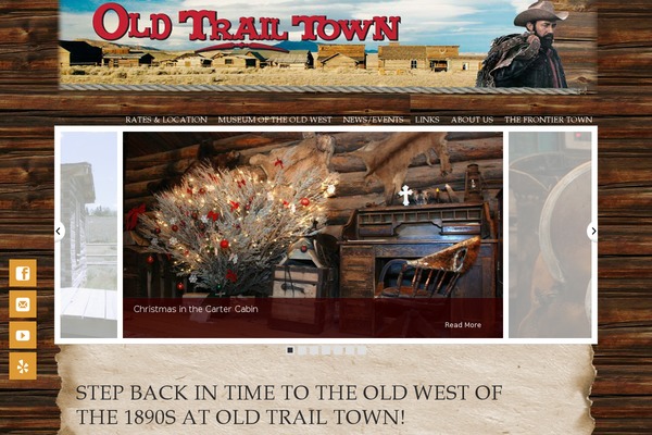 oldtrailtown.org site used Theme1357