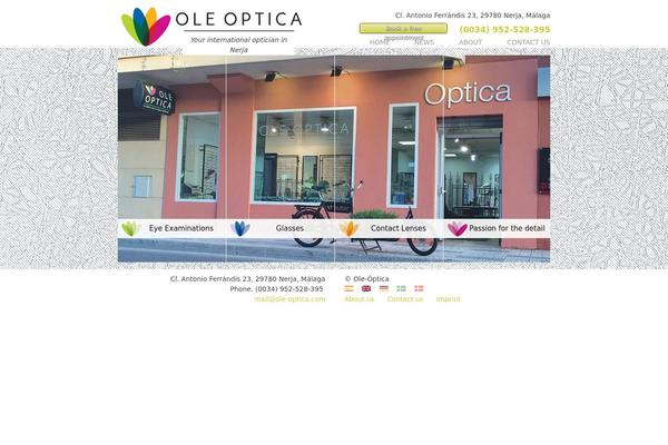 ole-optica.com site used Optica