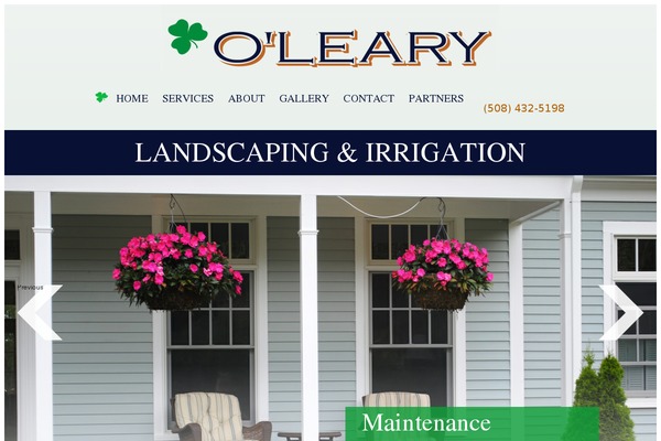 olearylandscaping.com site used Oleary