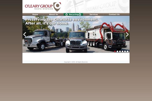 olearywaste.com site used Olearywaste