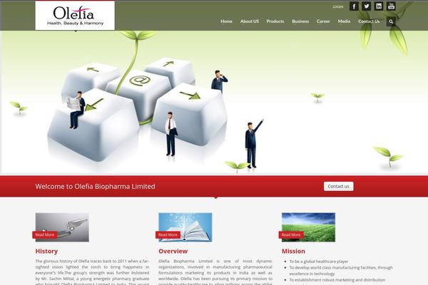 Kallyas theme site design template sample