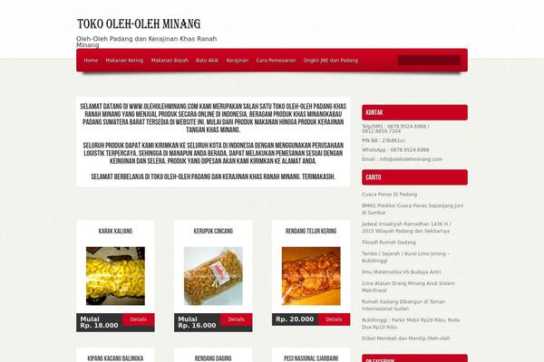 oleholehminang.com site used Minang