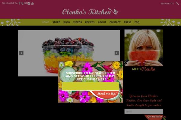 olenkoskitchen.com site used Olenkos