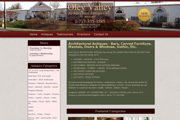 oleyvalley.com site used Oley