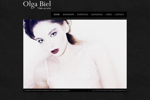 olgabiel.com site used Olga