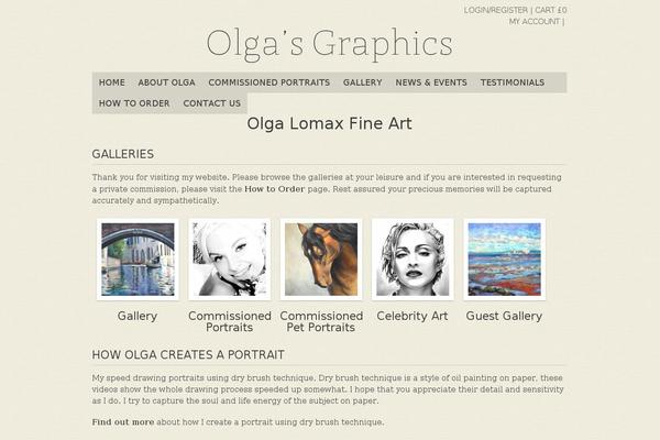 olgasgraphics.com site used Olgas-graphics