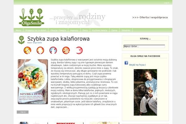 Site using Olgasmile-foodiepro plugin