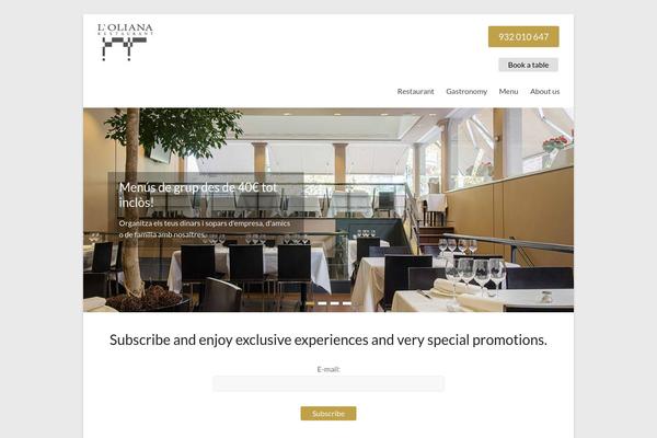 Spacious theme site design template sample