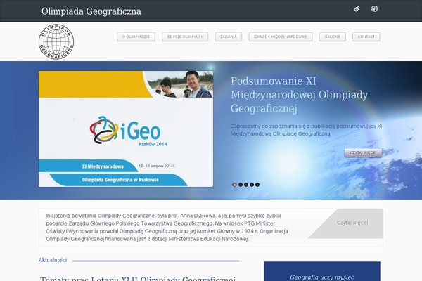 olimpiadageograficzna.edu.pl site used Majestics