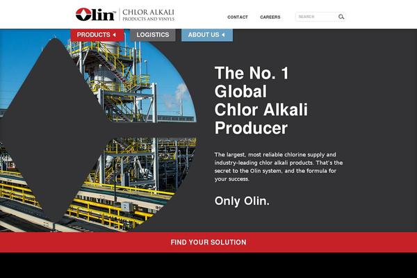 olinchloralkali.com site used Olin-web