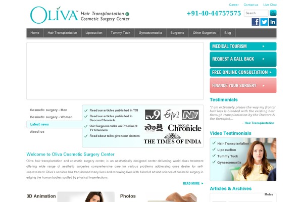 olivacosmeticsurgery.com site used Oliva