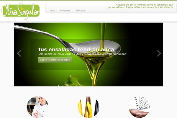 olivasingular.com site used Customizr