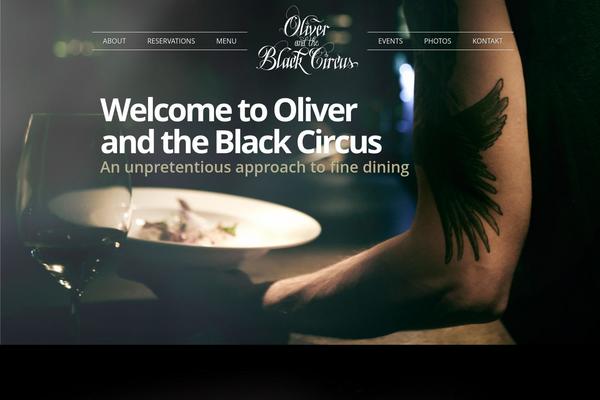 oliverandtheblackcircus.com site used Oliverandtheblackcircustheme