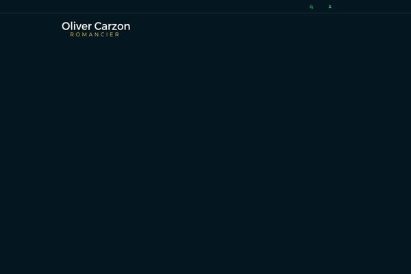 olivercarzon.com site used Lorem-ipsum-books-media-store