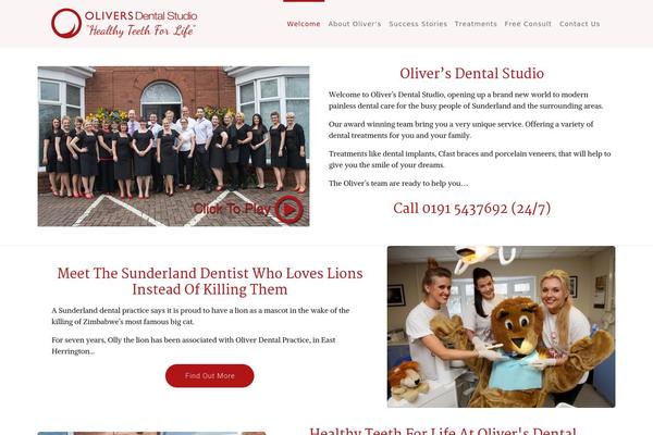 oliverdental.com site used Yoo_helios_wp