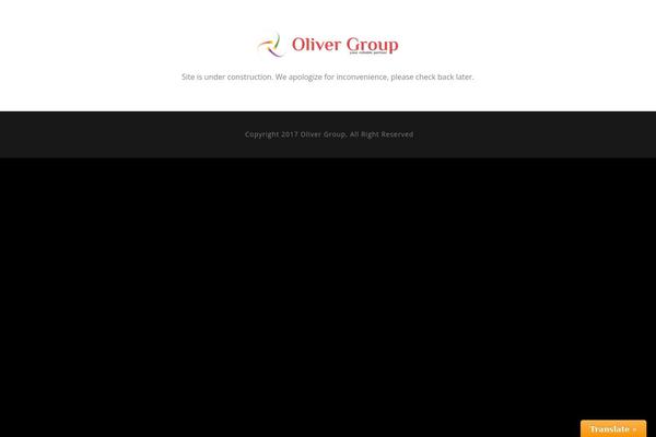 olivergroup.ro site used Onepagepro-child
