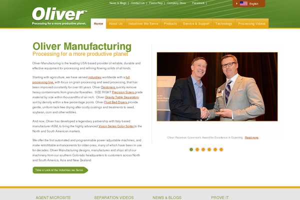 olivermanufacturing.com site used Oliver