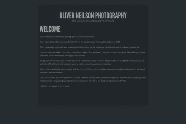 oliverneilson.com site used Gleam