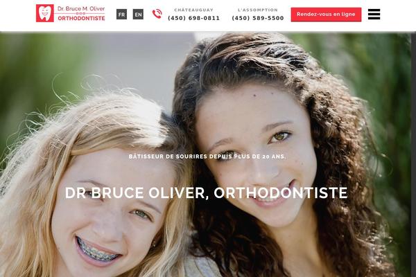 oliverorthodontiste.ca site used Drbruceoliver