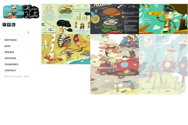 olivier-huette.com site used Sideboxthemeres