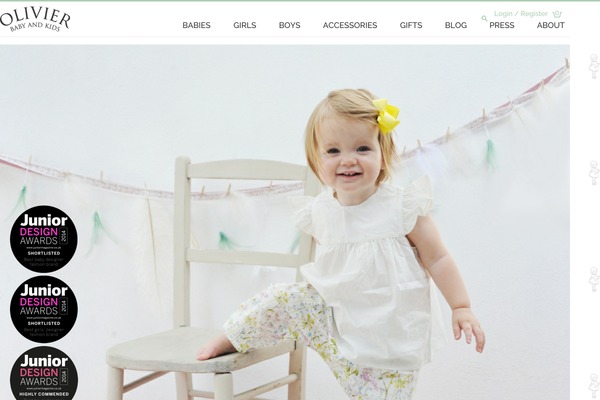 olivierbaby.com site used Olivier-baby