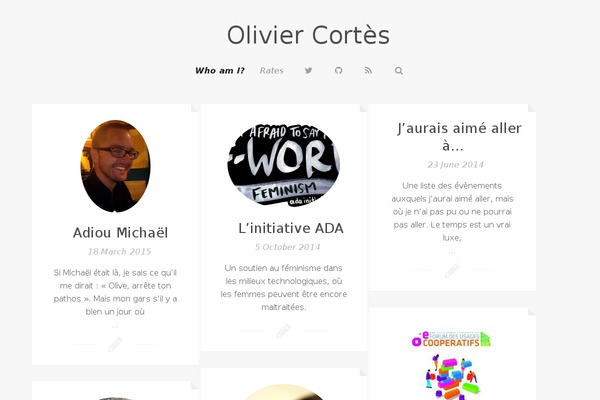oliviercortes.com site used Crissy_1.0