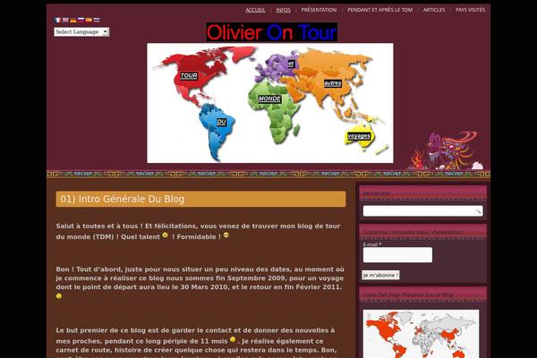 olivierontour.com site used Olivierontour2