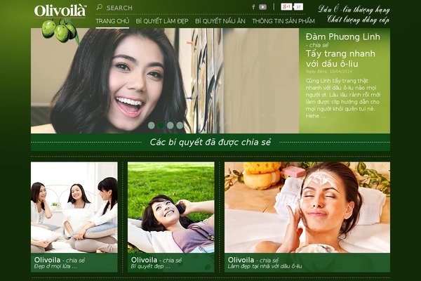 olivoila.com.vn site used Olivoila