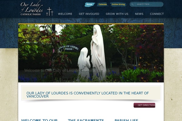 ollparish.org site used Our-lady-theme
