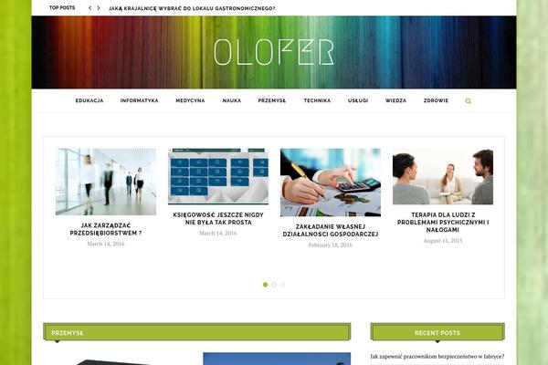 olofer.pl site used Cinnamon