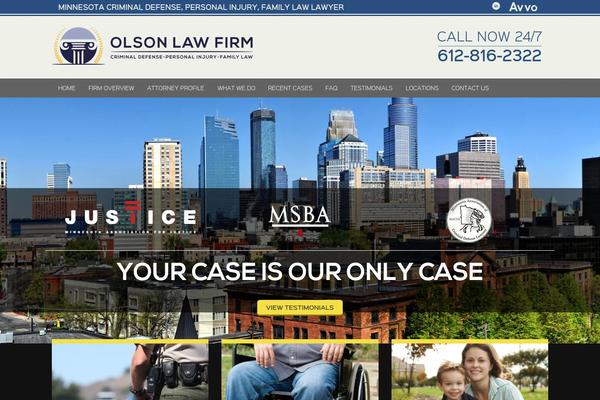 olsonlawfirmmn.com site used Olsonlaw