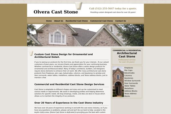olveracaststone.com site used Olveracastone