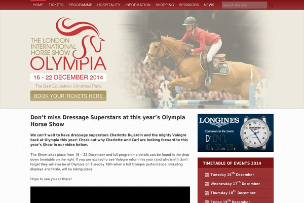 olympiahorseshow.com site used Dodda