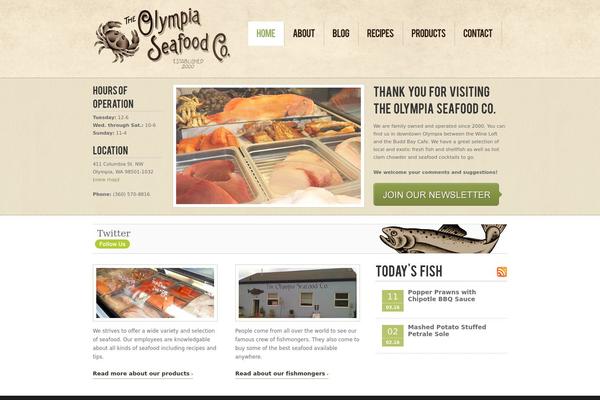 olympiaseafood.com site used Olympiaseafood