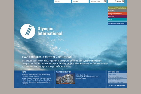olympicinternational.com site used Olympic-international