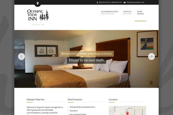 Soho Hotel theme site design template sample