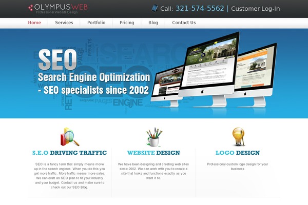 olympusweb.com site used Olympusweb