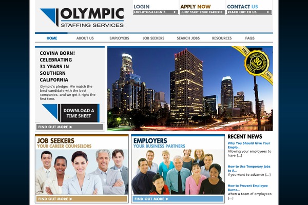 olystaffing.com site used Olystaffing