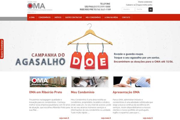 oma.com.br site used Oma