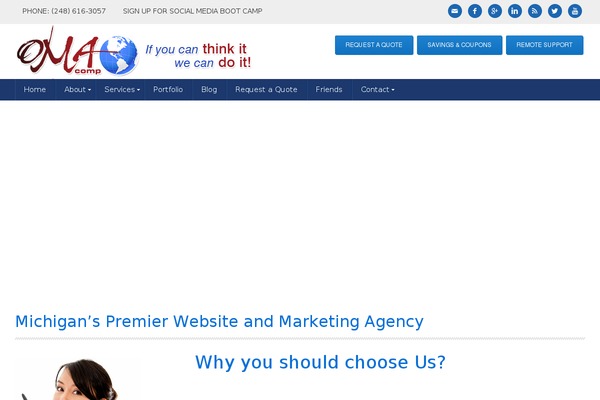 Site using Social Icons Widget by WPZOOM plugin